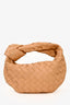 Bottega Veneta Beige Intrecciato Leather Mini Jodie