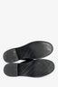 Pre-loved Chanel™ 2025 Black Quilted Lambskin Mules Size 38