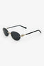 Tiffany & Co. Silver Tone Hardware Link Oval Sunglasses