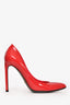 Gucci Pink Patent Leather Heels Size 38.5