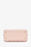 Christian Dior 2014 Pink Leather Lady Dior Top Handle Bag with Strap