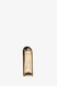 Saint Laurent Gold Metallic Leather Serpent Cassandre Clutch