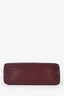 Gucci Burgundy Pebble Leather Medium Zumi Top Handle Bag