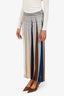 Sport Missoni Striped Pleated Maxi Skirt Size 42