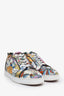 Christian Louboutin Multicolour Satin Floral Sneakers Size 46 Mens