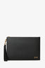 Gucci Black Leather Horsebit 1955 Zip Pouch