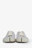 Maison Margiela Grey Canvas Tabi Sneakers Size 35.5