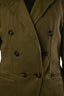 Alexandre Vauthier Army Green Denim Jacket Size 40