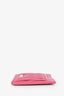 Miu Miu Hot Pink Leather Card Holder