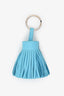 Hermès Blue Swift Leather Tassel Key Chain