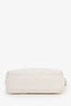 Pre-loved Chanel™ 2021 White Lambskin Hobo Bag GHW