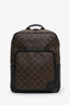 Louis Vuitton Monogram/Black Leather Macassar Dean Backpack