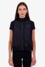 Hermès FW25 Black Nylon Quilted Bomber Vest Size 40