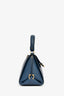 Salvatore Ferragamo 2016 Blue Sofia Leather Shoulder Bag