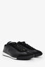 Pre-loved Chanel™ Black Leather Sleek Sneakers Size 38.5
