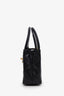 Pre-loved Chanel™ Black 'Mini Nano Kelly Shopper' Top Handle Bag With Chain