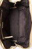 Chloe Cream Leather Top Handle Bag with Strap