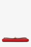 Hermès Red Epsom Kelly Long Wallet PHW