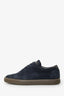 Brunello Cucinelli Navy/Brown Suede Sneakers Size 42 Mens