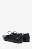 Chaussures plates pointues en cuir noir Anine Bing, pointure 39