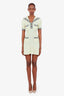 Self-Portrait Yellow Knit Mini Dress Size XS