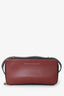 Want Les Essentiels De La Vie Brown/Black Leather Double Zip Crossbody Bag