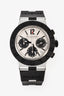 Bvlgari Black Aluminium Titanium Rubber Strap 40mm Watch with Travel Case