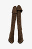 Stuart Weitzman Cheetah Print High Boots Size 12