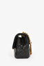 Pre-loved Chanel™ 2019-20 Black Caviar Quilted Leather Mini Camilla Flower Crush Single Flap