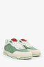 Baskets Gucci GG en toile verte et cuir, pointure 7,5 homme