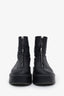 The Row Black Leather Zipped Boots Size 38.5