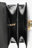 Salvatore Ferragamo Vintage Black Box Leather Gancini Iconic Top Handle with Strap
