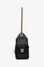 Pre-loved Chanel™ 25 Black Quilted Caviar Mini Bucket Bag