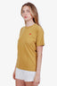 Play Comme Des Garçons Green Heart Logo T-Shirt Size M