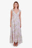 ASTR Purple Floral 'Primrose' Maxi Dress Size M