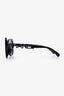 Pre-loved Chanel™ Black Acetate Polarized Square Frame 'CH5422-B' Sunglasses