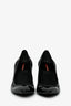Prada Black Patent Pump Size 41