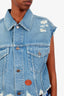 Gucci x Disney Denim Logo Vest Size 44