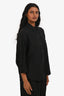 Jenni Kayne Black Linen Button Up Shirt Size XS