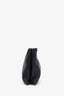 Prada Black Leather Double Zip 'Vitello Daino' Crossbody Bag with Strap