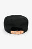 Louis Vuitton x Nigo Black Cotton Logo Squared Baseball Hat