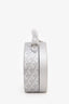 Goyard Silver Goyardine Coated Canvas Alto Hat Box Trunk Bag With Strap