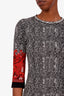 Roberto Cavalli 2013 Multicolour Long Sleeve Midi Dress Size 42