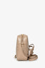 Saint Laurent Taupe Leather Quilted Lou Camera Bag