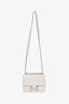 Hermès 2022 White Chevre Leather Constance 18 PHW