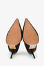 Jimmy Choo Black Glitter Heels Size 38.5