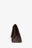 Pre-loved Chanel™ Brown Caviar Leather 2.55 226 Jumbo Double Flap Bag