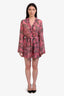 L'Agence Pink Multi Print Romper Size 2