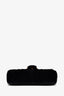 Gucci Black Velvet 'GG Marmont' Small Shoulder Bag