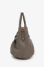 Prada Grey Leather Vitello Daino Shoulder Bag with Strap